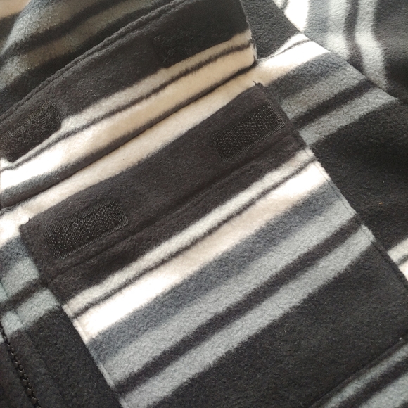 HURLEY NEW boys Artic Fleece Full Zip Hoodie Shacket - Picture 4 of 13